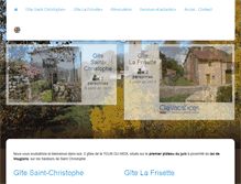 Tablet Screenshot of gite-leger.jura-france.net